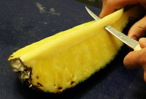 ananas kesmek - kavun gibi