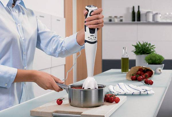 Paggamit ng Immersion Blender