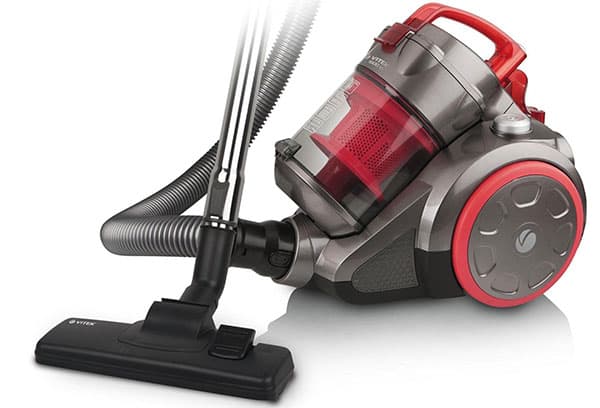 Vacuum cleaner na may lalagyan