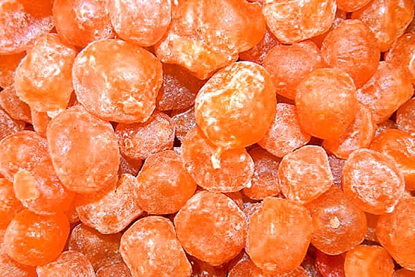 Džiovinti kumquat vaisiai