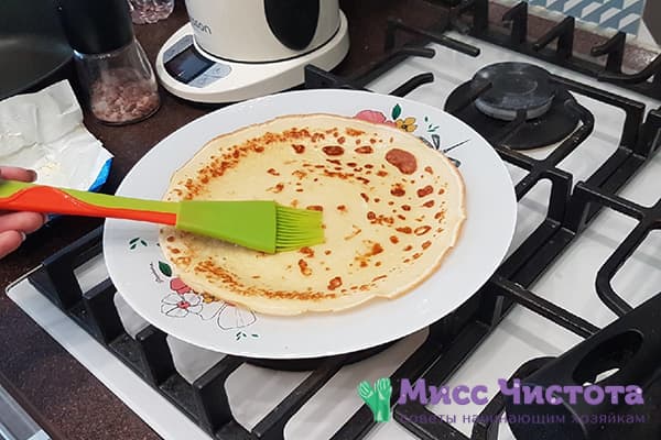 Paglangis sa pancake