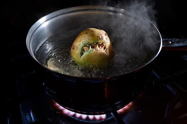 Gevaarlijke groene aardappelen