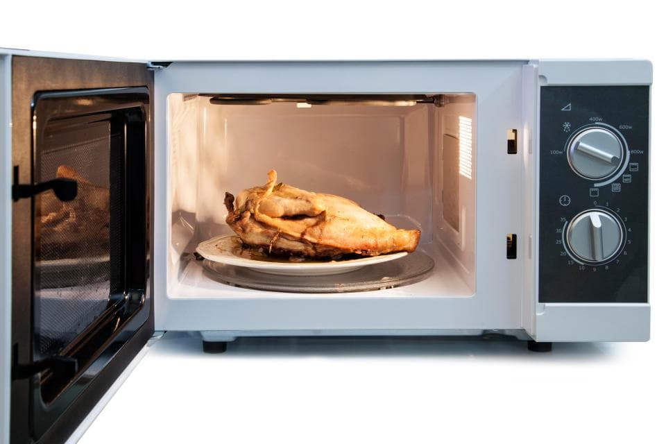 Manok sa microwave