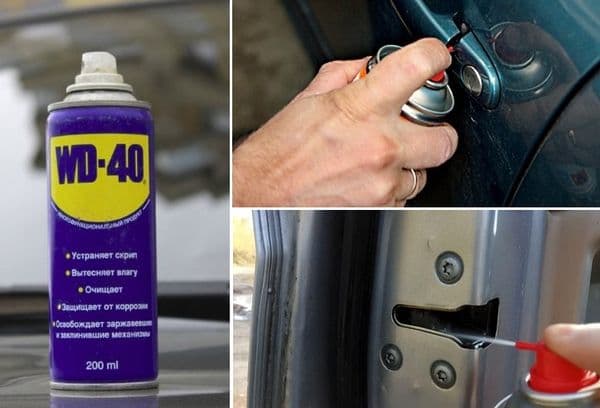 lubricación de puertas de automóviles