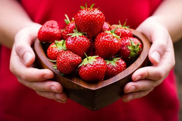 Mga sariwang strawberry