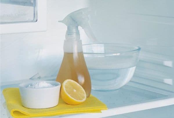 söögisooda äädikas ja sidrun puhastamiseks