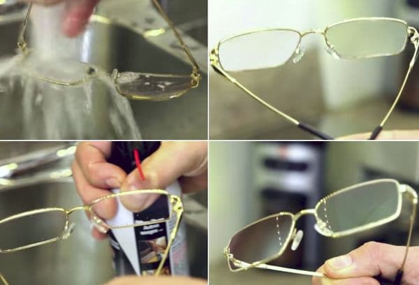¿Es posible lavar las gafas con agua y cómo cuidar adecuadamente el accesorio?