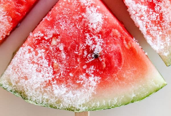 Gefrorene Wassermelone