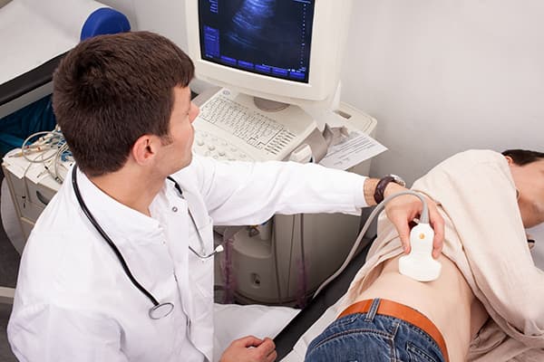 Ultrasonido de los riñones para pielonefritis.