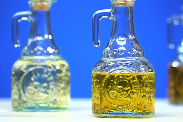 Aceite refinado y sin refinar