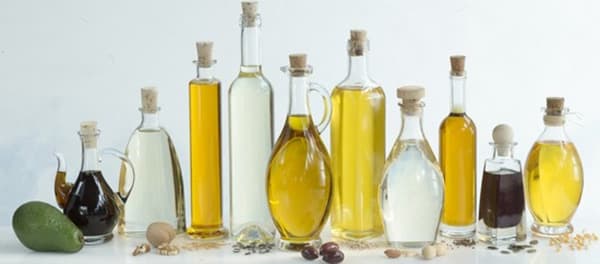 Diferentes tipos de aceite