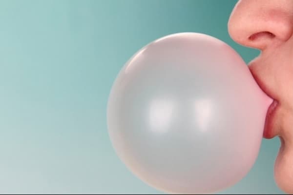 Bubble ng chewing gum 