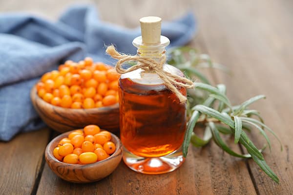 Berries at langis ng sea buckthorn