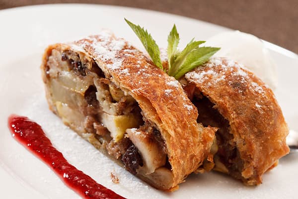 Strudel de poma