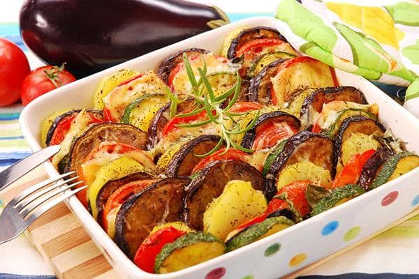 verduras al horno