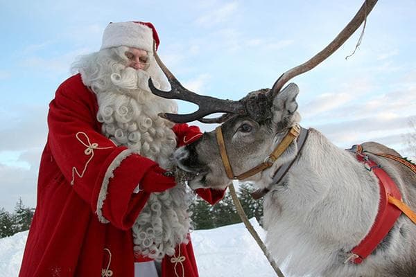 Papá Noel en Laponia