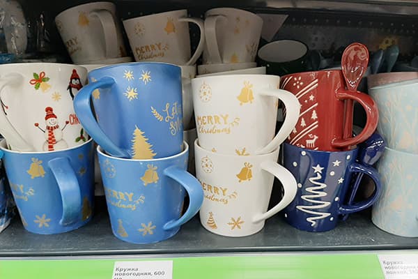 Mug Tahun Baru Harga Tetap