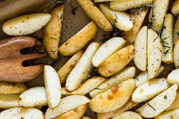 Baked Potatoes with Herbs