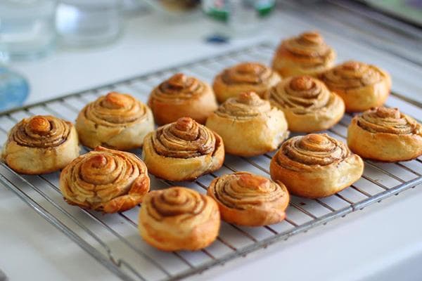 Cuisson à la cannelle