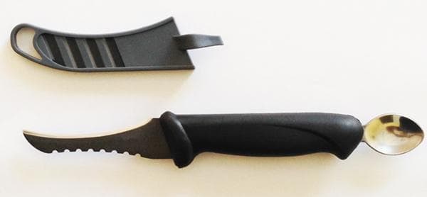 cuchillo para limpiar pescado