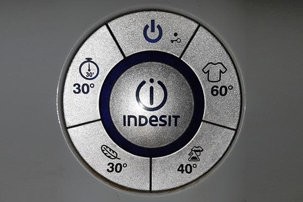Condiciones de temperatura de lavado a máquina.
