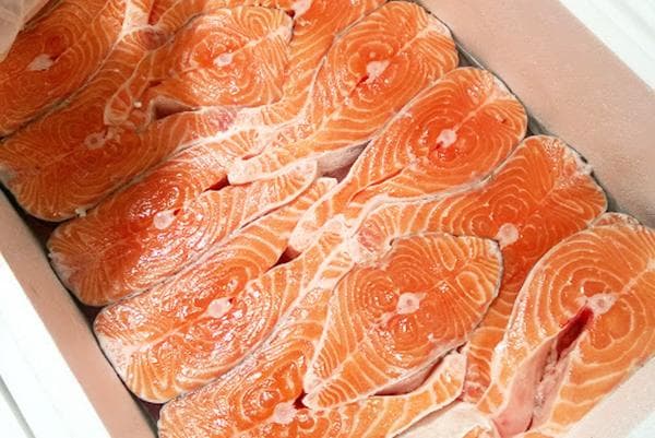 filetes de salmón