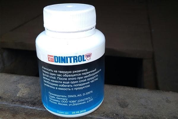 Dinitrol RC-800 para óxido