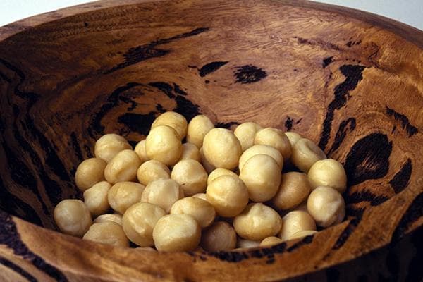 granos de macadamia