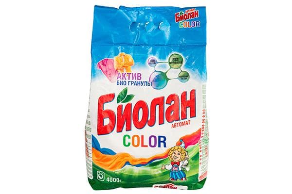 Detergente en polvo Biolan Color