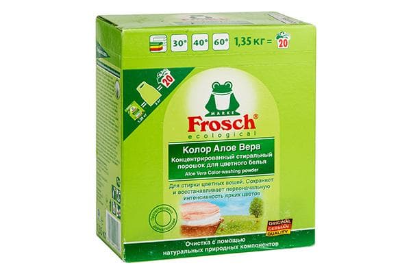Frosch Detergente en Polvo Aloe Vera