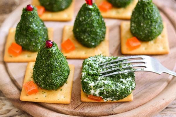 Sapin de Noël pour le goûter du Nouvel An