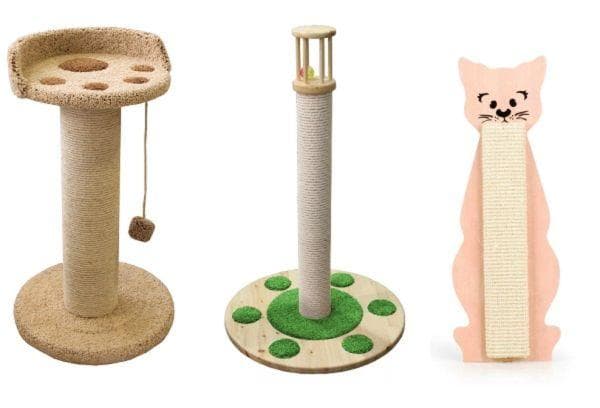 Mga uri ng scratching posts