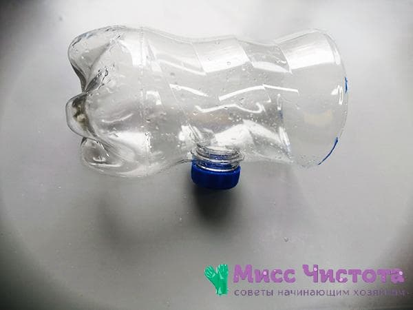 modifica di una bottiglia di plastica