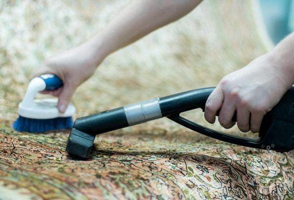 Limpieza de alfombras de seda