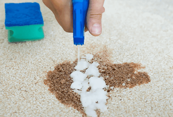 Limpieza de alfombras con Domestos
