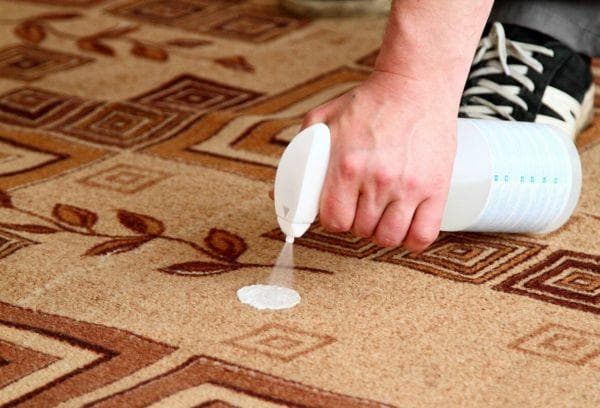 Limpieza de alfombra