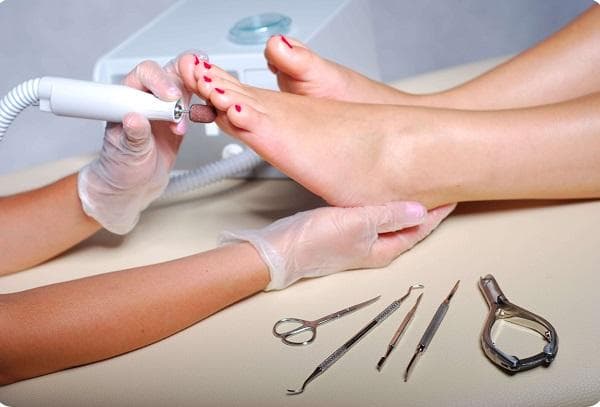 Pedicure procedure