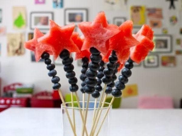 Watermelon canapes