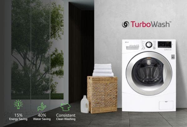 Turbo Wash ในเครื่องซักผ้า LG