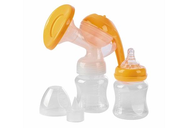 Manual breast pump