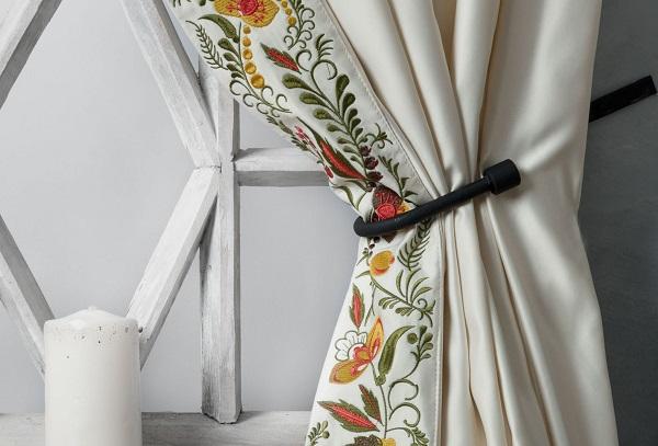 Textile curtains