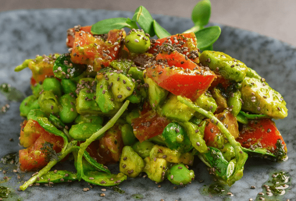 Insalata di verdure semplice