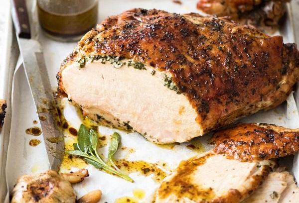 Turkey fillet with seasonings