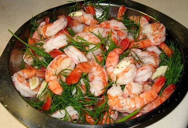 Classic recipe for boiled crayfish