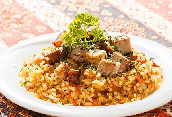 Pilaf de porc