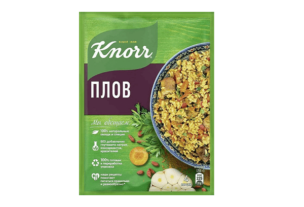 Pilav için Knorr