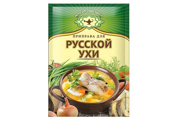 Kryddermagi fra øst for russisk fiskesuppe