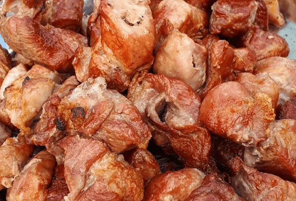 Pork shish kebab according to the recipe of Nikolai Lyulko