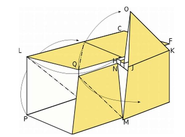 cubo de origami 8