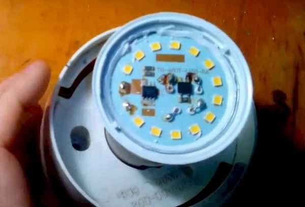 Pag-aayos ng LED lamp 7